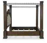 Maylee King Poster Bed and 2 Nightstands - B947B21