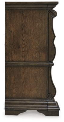 Maylee Queen Upholstered Panel Bed, Dresser and 2 Nightstands - B947B20