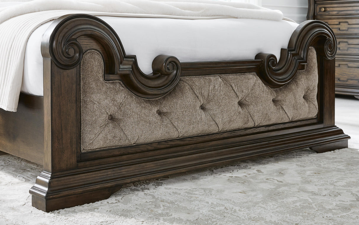 Maylee King Upholstered Bed - B947B4