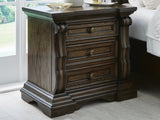 Maylee Queen Upholstered Bed, Dresser, Chest and Nightstand - B947B12