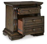 Maylee California King Panel Bed, Dresser, Mirror and Nightstand - B947B17