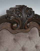 Maylee Queen Upholstered Bed - B947B2