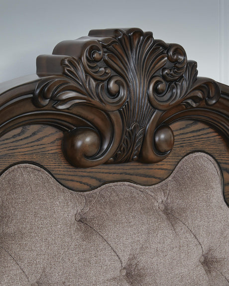 Maylee Queen Upholstered Bed - B947B2