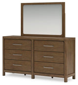 Cabalynn King Upholstered Bed, Dresser, Mirror and Nightstand - B974B14