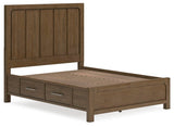 Cabalynn Queen Panel Bed with Storage - B974B4