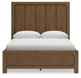 Cabalynn Queen Panel Bed with Storage, Dresser and Mirror - B974B5
