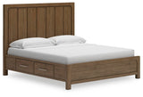 Cabalynn King Panel Bed with Storage - B974B8