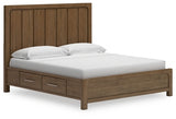 Cabalynn King Panel Bed with Storage - B974B8