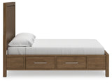Cabalynn King Panel Bed with Storage - B974B8