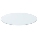 48-inch 6mm Round Clear Tempered Glass Top - CB48RD-6