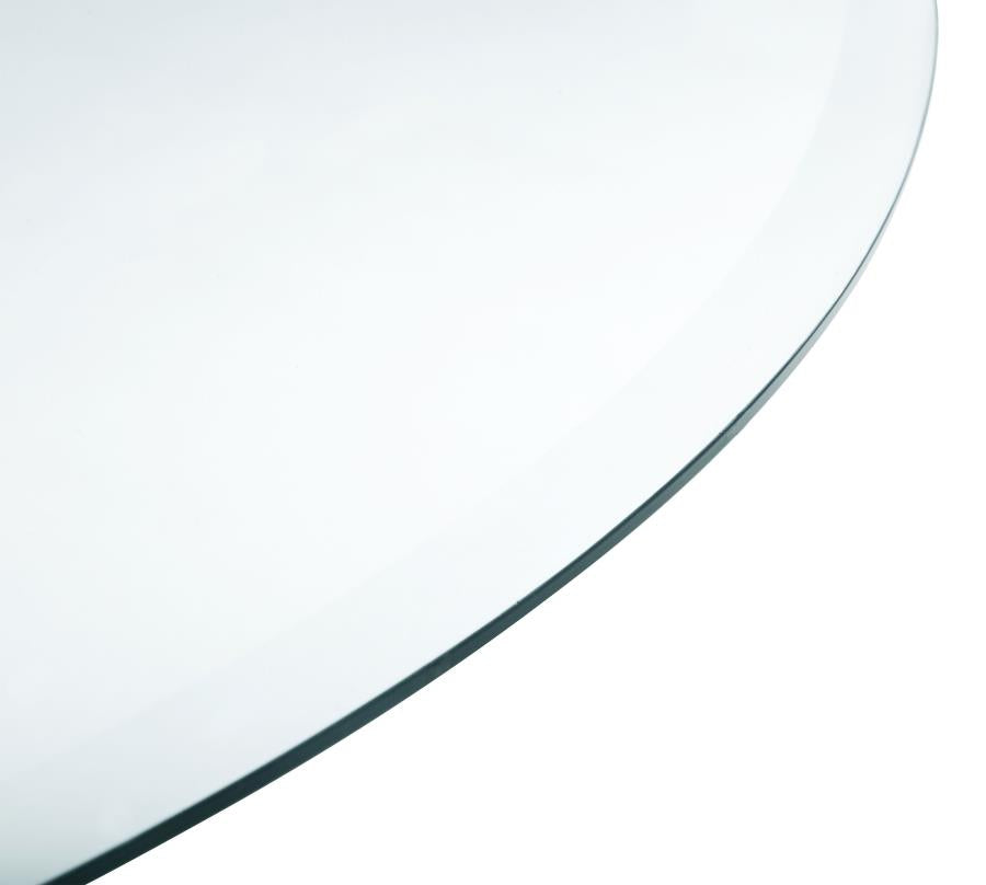 48-inch 6mm Round Clear Tempered Glass Top - CB48RD-6