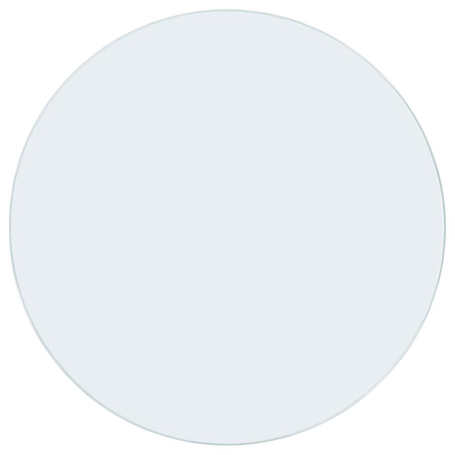 54-inch 10mm Round Clear Tempered Glass Top - CP54RD-10