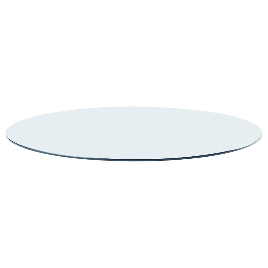 60-inch 12mm Round Clear Tempered Glass Top - CP60RD-12