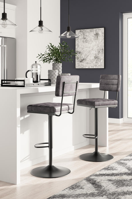 Strumford Bar Height Bar Stool - D119-630