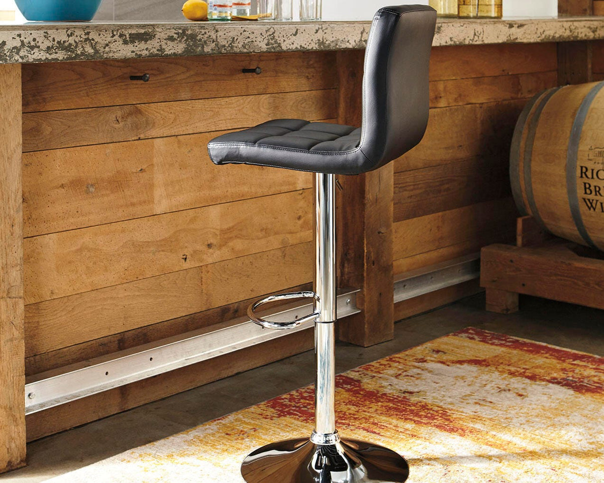 Bellatier Adjustable Height Bar Stool (Set of 2) - D120-130X2