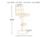 Bellatier Adjustable Height Bar Stool (Set of 2) - D120-130X2