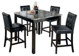 Maysville Counter Height Dining Table and Bar Stools (Set of 5) - D154-223