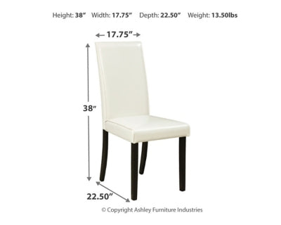 Kimonte Dining Chair (Set of 2) - D250-01X2