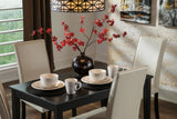Kimonte Dining Table and 4 Chairs - D250D3