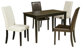 Kimonte Dining Table and 4 Chairs - D250D5