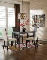 Kimonte Dining Table and 4 Chairs - D250D5