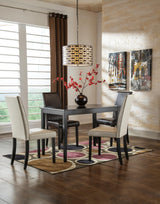 Kimonte Dining Table and 4 Chairs - D250D5