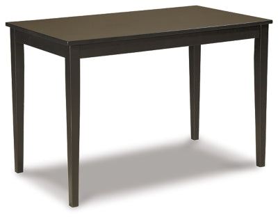 Kimonte Dining Table and 4 Chairs - D250D5