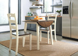 Woodanville Dining Table with 2 Chairs - D335D4