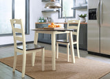 Woodanville Dining Table with 2 Chairs - D335D4