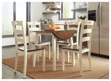 Woodanville Dining Table with 4 Chairs - D335D3