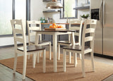 Woodanville Dining Table with 4 Chairs - D335D3