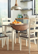 Woodanville Dining Table with 4 Chairs - D335D3