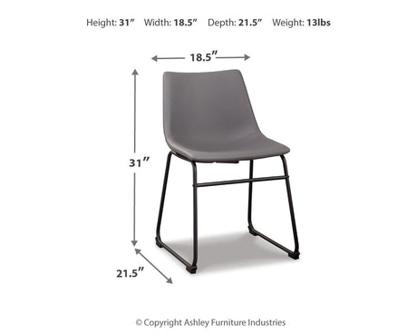 Centiar Dining Chair - D372-08