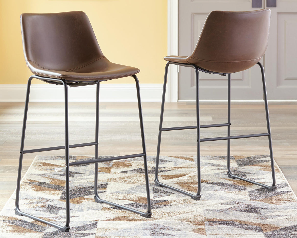 Centiar Pub Height Bar Stool (Set of 2) - D372-130X2