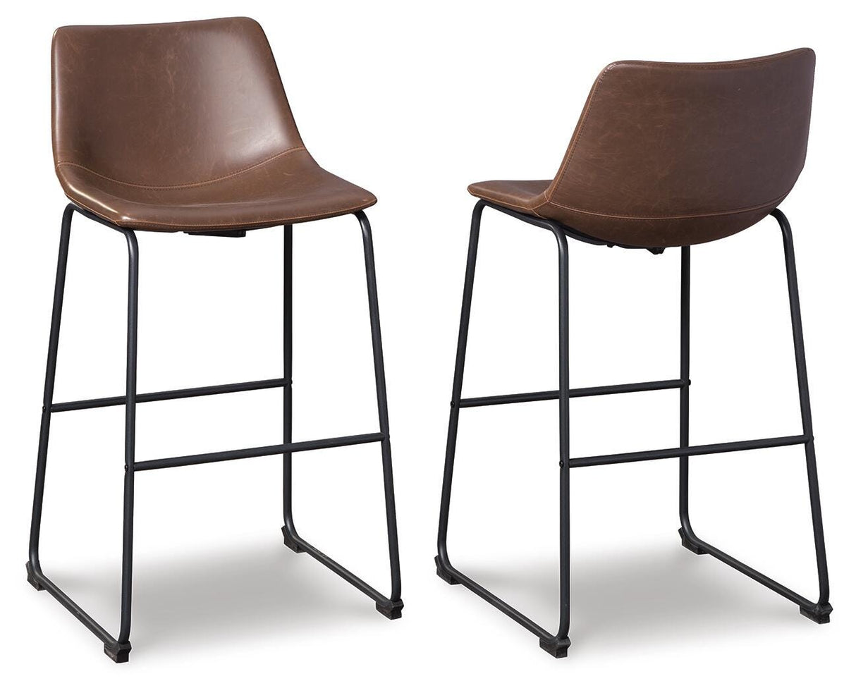 Centiar Pub Height Bar Stool (Set of 2) - D372-130X2