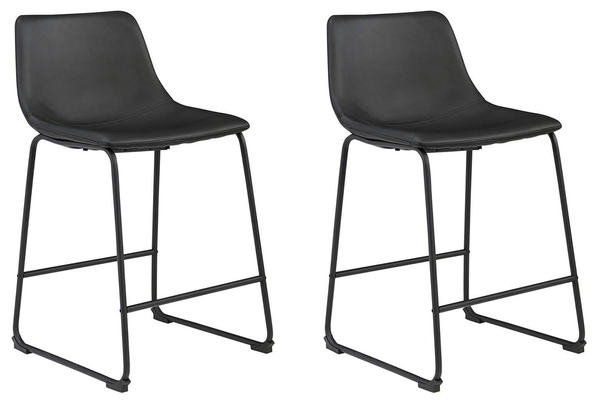 Centiar Counter Height Bar Stool (Set of 2) - D372-624X2