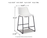 Centiar Counter Height Bar Stool - D372-724