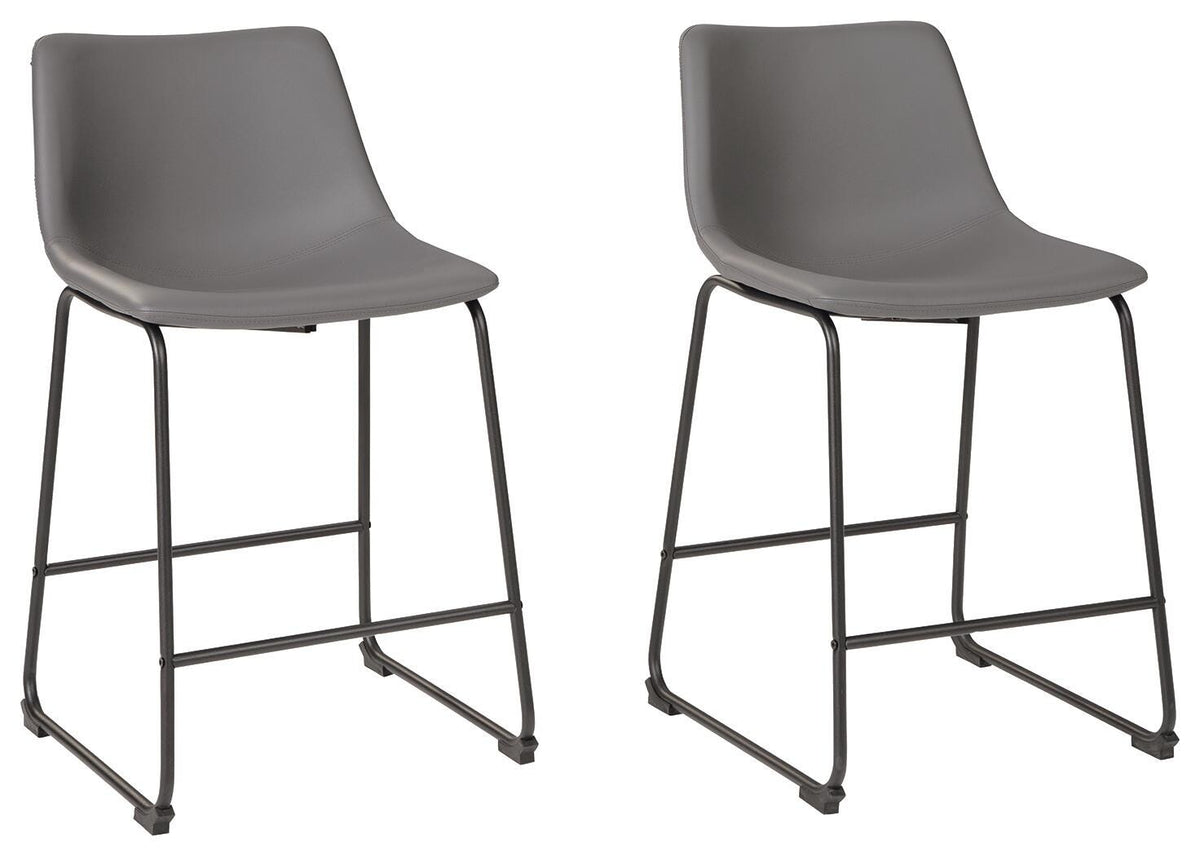 Centiar Counter Height Bar Stool (Set of 2) - D372-824X2