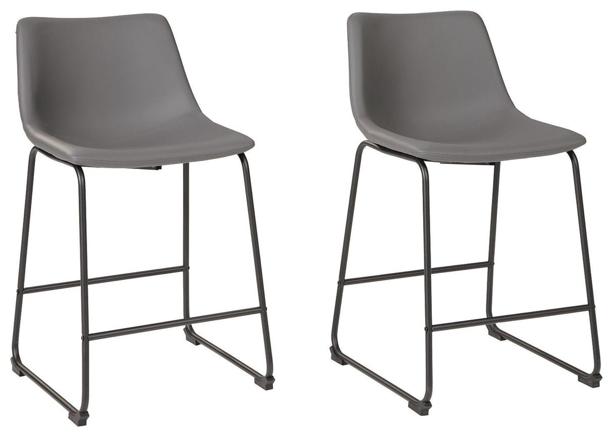 Centiar Counter Height Bar Stool (Set of 2) - D372-824X2