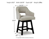 Tallenger Counter Height Bar Stool (Set of 2) - D380-724X2