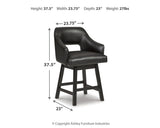 Tallenger Counter Height Bar Stool (Set of 2) - D380-924X2