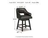 Tallenger Counter Height Bar Stool (Set of 2) - D380-924X2
