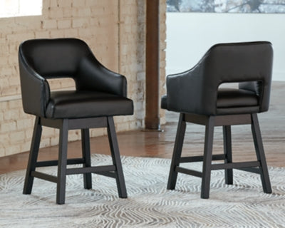 Tallenger Counter Height Bar Stool (Set of 2) - D380-924X2