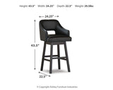 ZBENCH   200-D380-930 TALLENGER   STOOL - D380-930