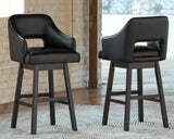 Tallenger Bar Height Bar Stool (Set of 2) - D380-930X2