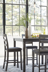 Bridson Counter Height Dining Table and Bar Stools (Set of 5) - D383-223