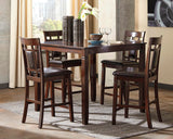 Bennox Counter Height Dining Table and Bar Stools (Set of 5) - D384-223