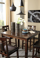 Bennox Counter Height Dining Table and Bar Stools (Set of 5) - D384-223