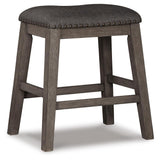Caitbrook Counter Height Upholstered Bar Stool - D388-024