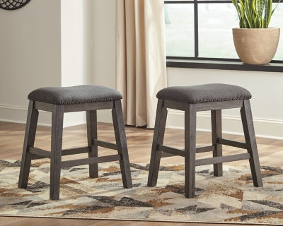 Caitbrook Counter Height Upholstered Bar Stool - D388-024